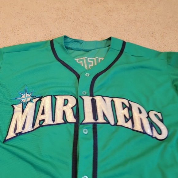 Seattle Mariners MLB Baseball Jersey Griffey Jr. #24 Size 44 - Picture 2 of 11